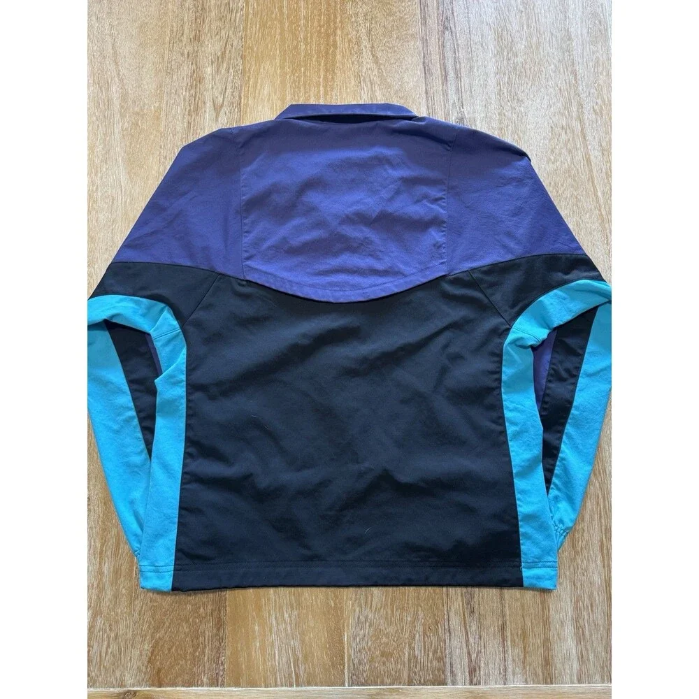 Nike Jordan Sport Men Golf Jacket S Purple Aquatone Vented Windbreaker DZ0553